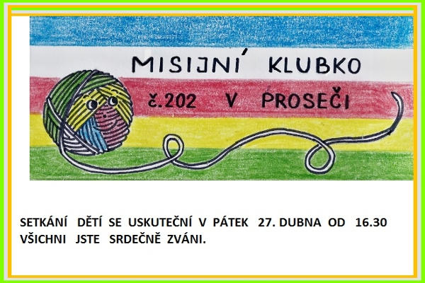 misijni klubko duben 2018