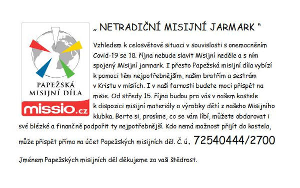 netradicni misijni jarmark X 2020